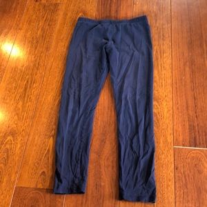 Navy blue leggings